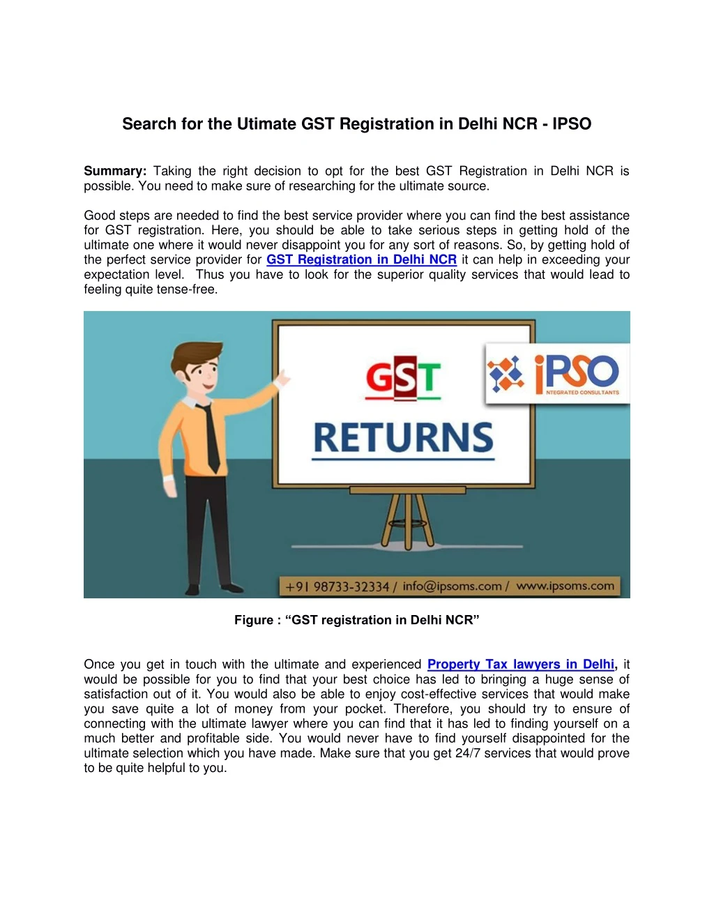 PPT Search For The Utimate GST Registration Property Tax Lawyers In