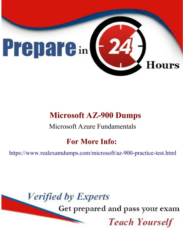 PPT 2019 Microsoft Azure Fundamentals AZ 900 Exam Learning Materiel