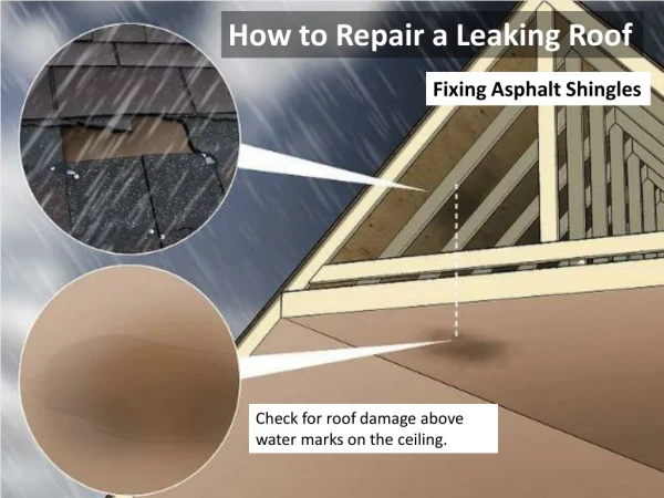 PPT Guide To Leaking Roof Repair Costs Estimating Budgeting And