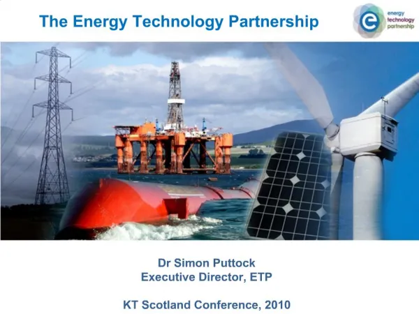 The Energy Technology Partnership