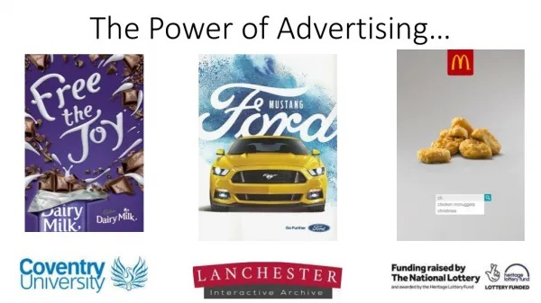 The Power of Advertising…