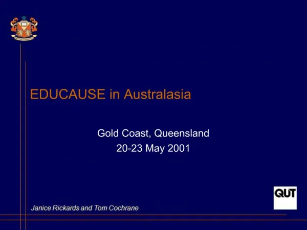 EDUCAUSE in Australasia