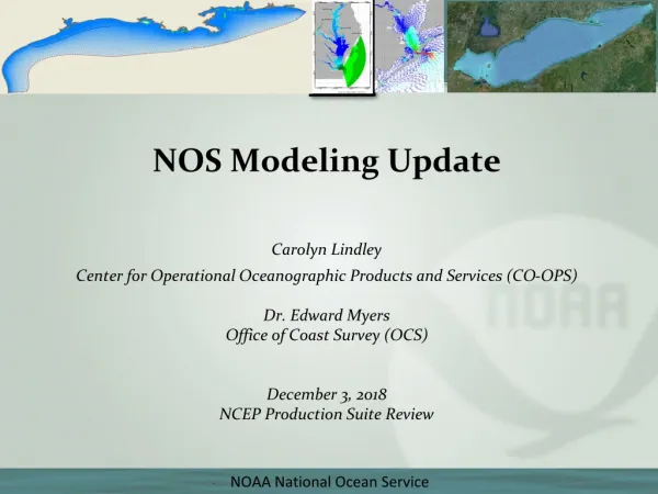 NOS Modeling Update Carolyn Lindley