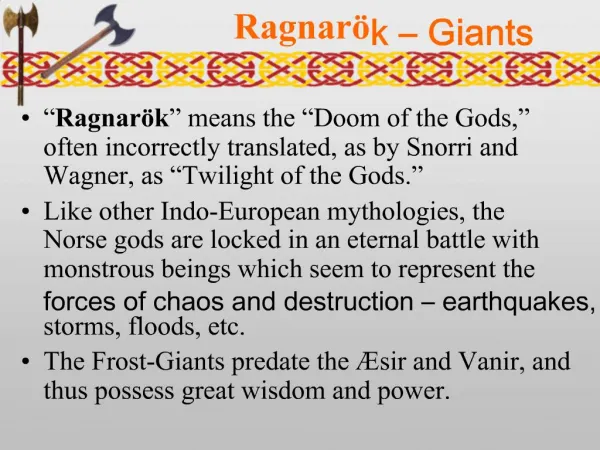 Ragnar k Giants