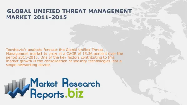 Global Unified Threat Management Market 2011-2015