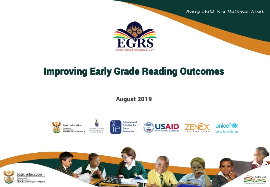 improving early grade reading outcomes august 2019