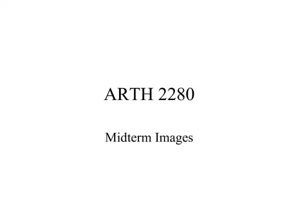 ARTH 2280
