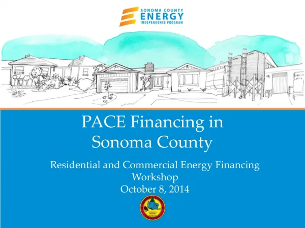 PACE Financing in Sonoma County
