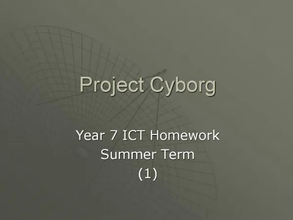Project Cyborg