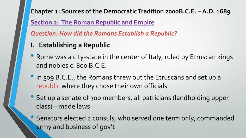 chapter 1 sources of the democratic tradition