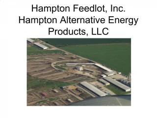Hampton Feedlot, Inc. Hampton Alternative Energy Products, LLC - slide 1