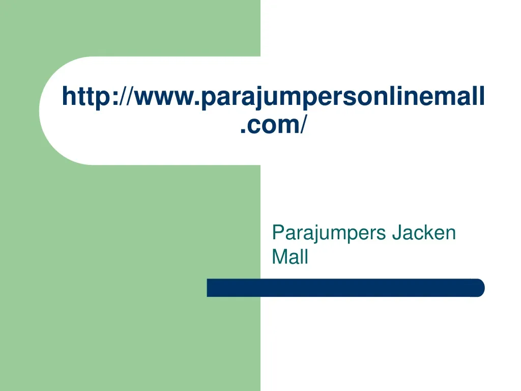 http www parajumpersonlinemall com