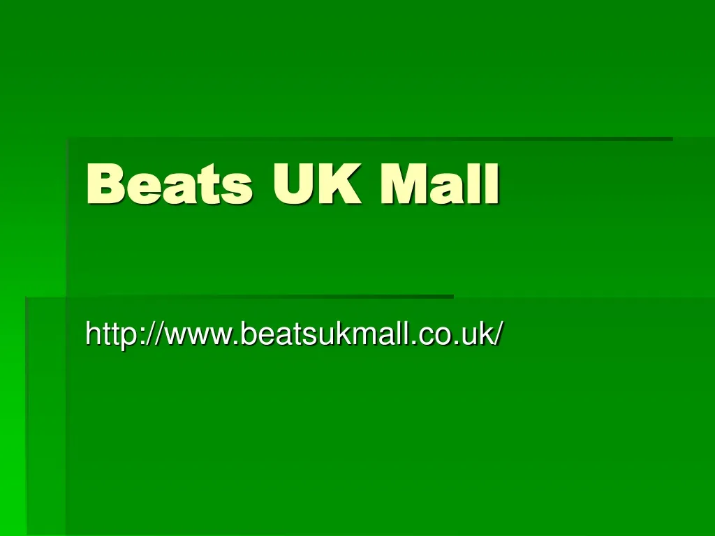 beats uk mall