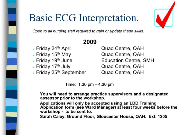 Basic ECG Interpretation.
