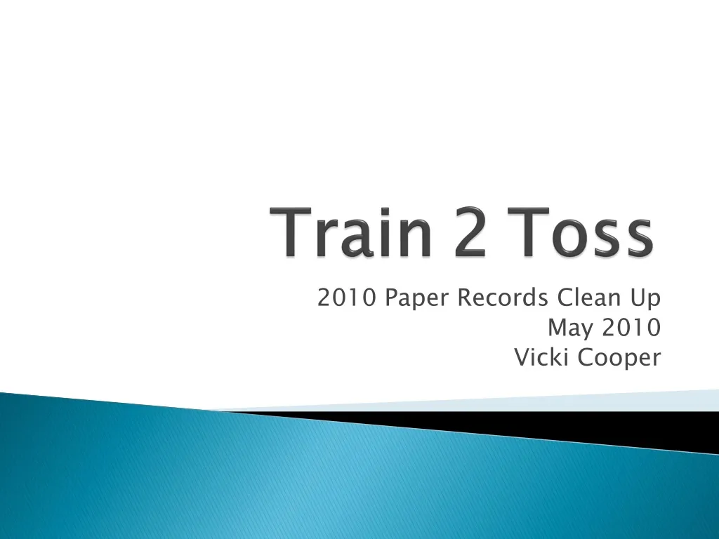 train 2 toss