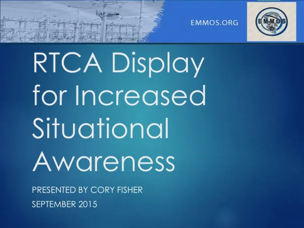 RTCA Display for Increased Situational Awareness