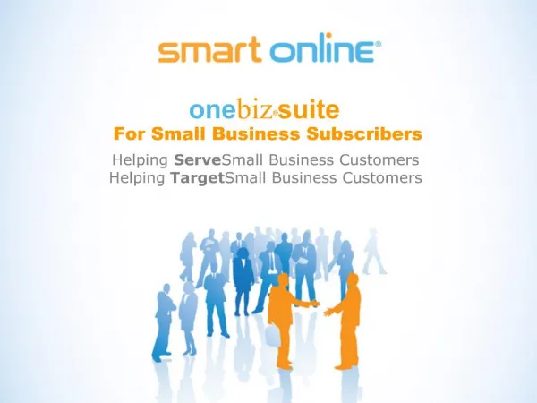 Onebiz suite For Small Business Subscribers