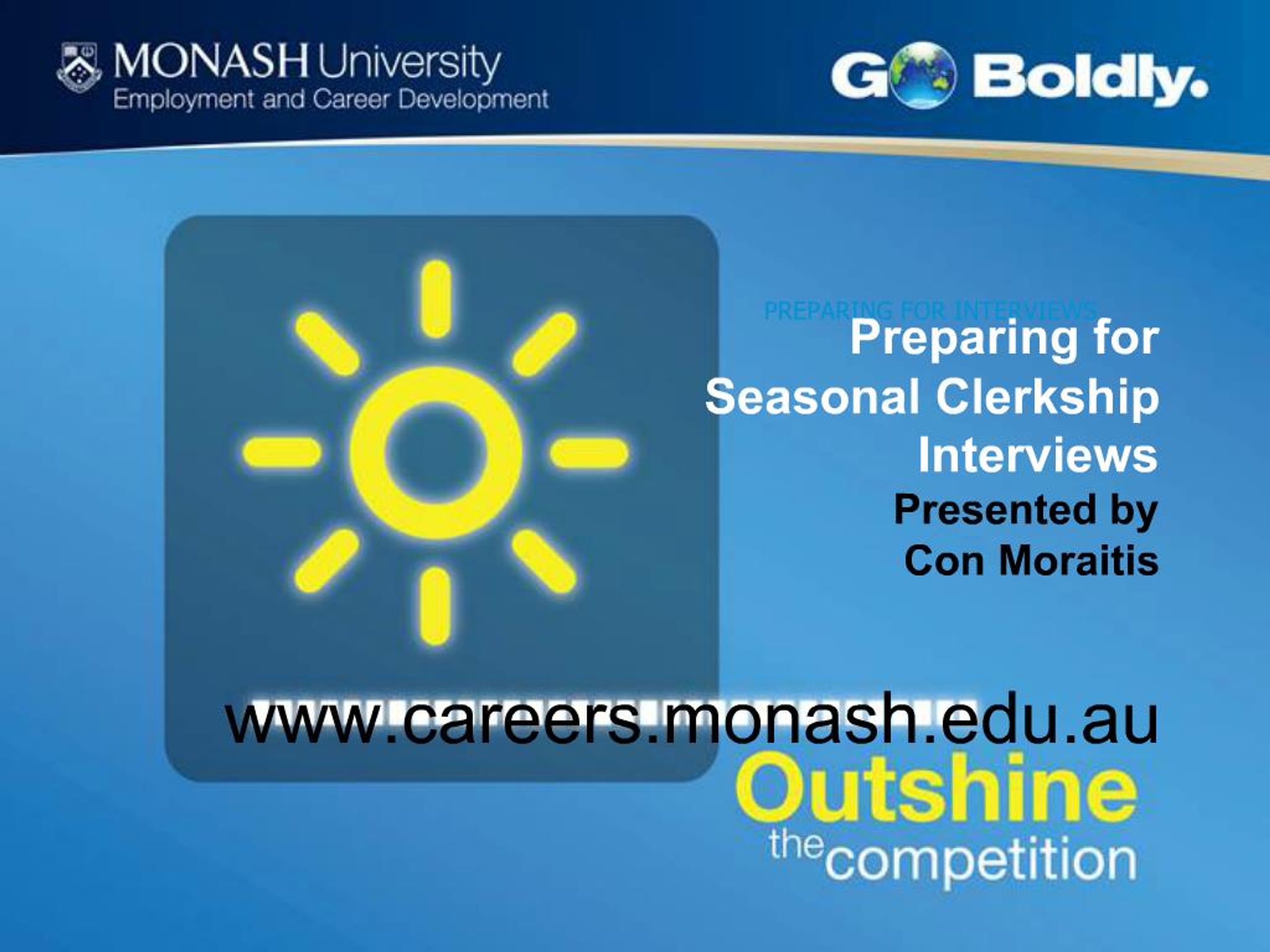 PPT - PREPARING FOR INTERVIEWS PowerPoint Presentation, free download ...