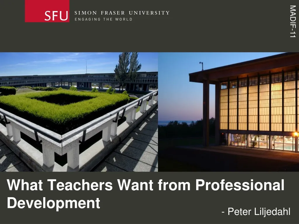 what teachers want from professional development