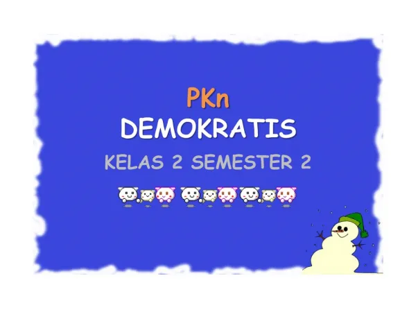 pkn demokratis