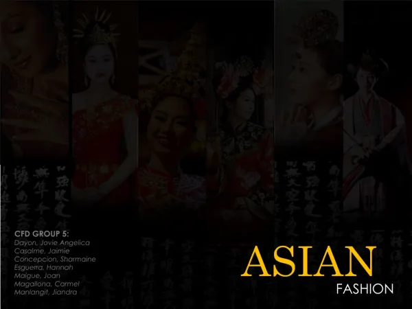 CFD - Asian Fashion (3AD4) ©JOVIEDAYON