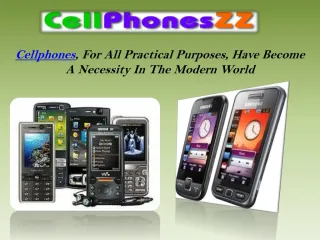 Cell Phones - slide 1