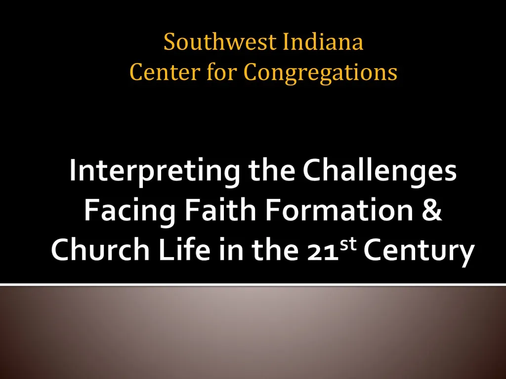 southwest indiana center for congregations