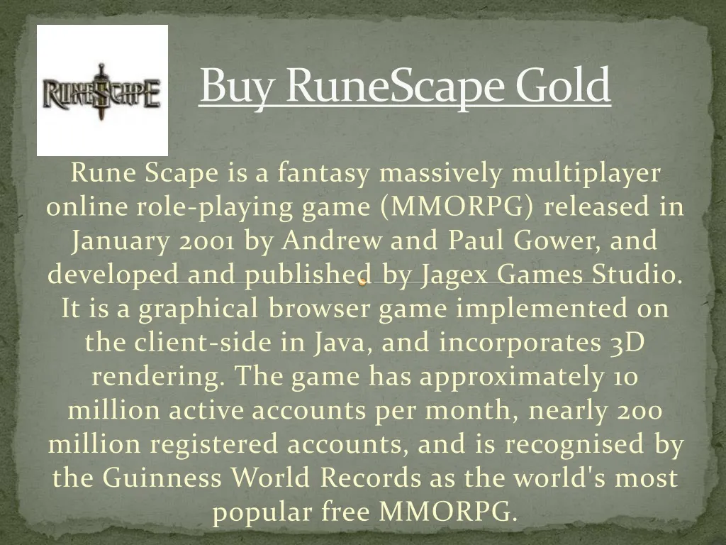 buy runescape gold