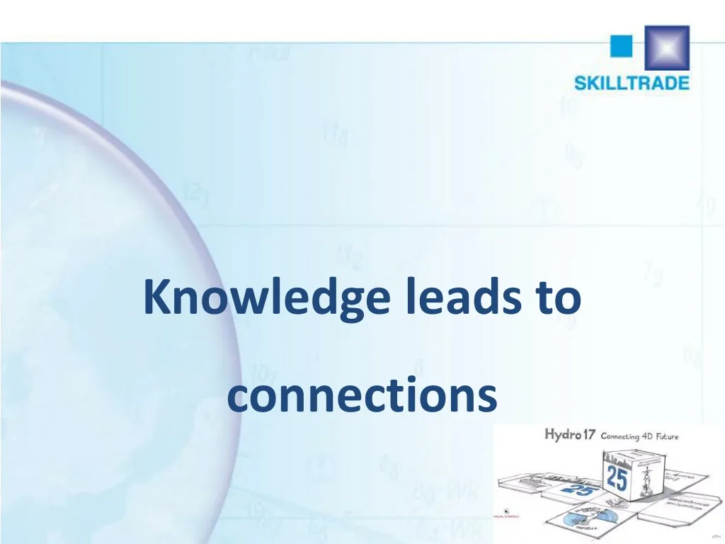 knowledge leads to connections