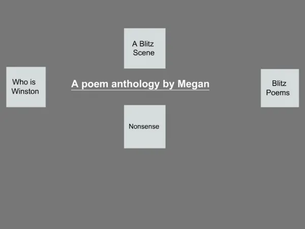 A poem anthology by Megan