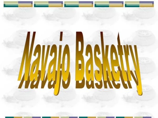 Navajo Basketry