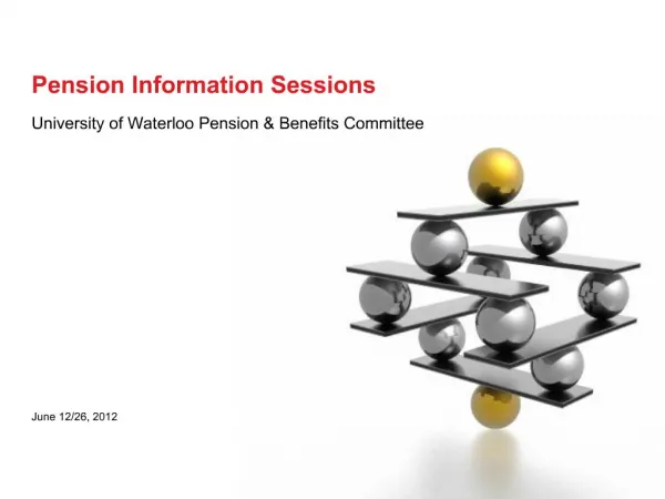 Pension Information Sessions