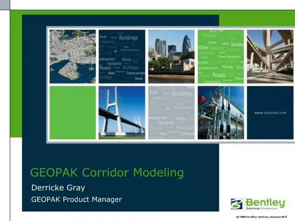 GEOPAK Corridor Modeling