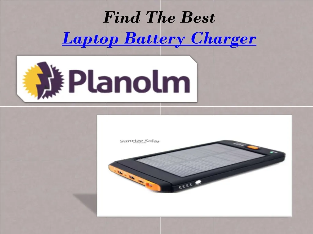 find the best laptop battery charger