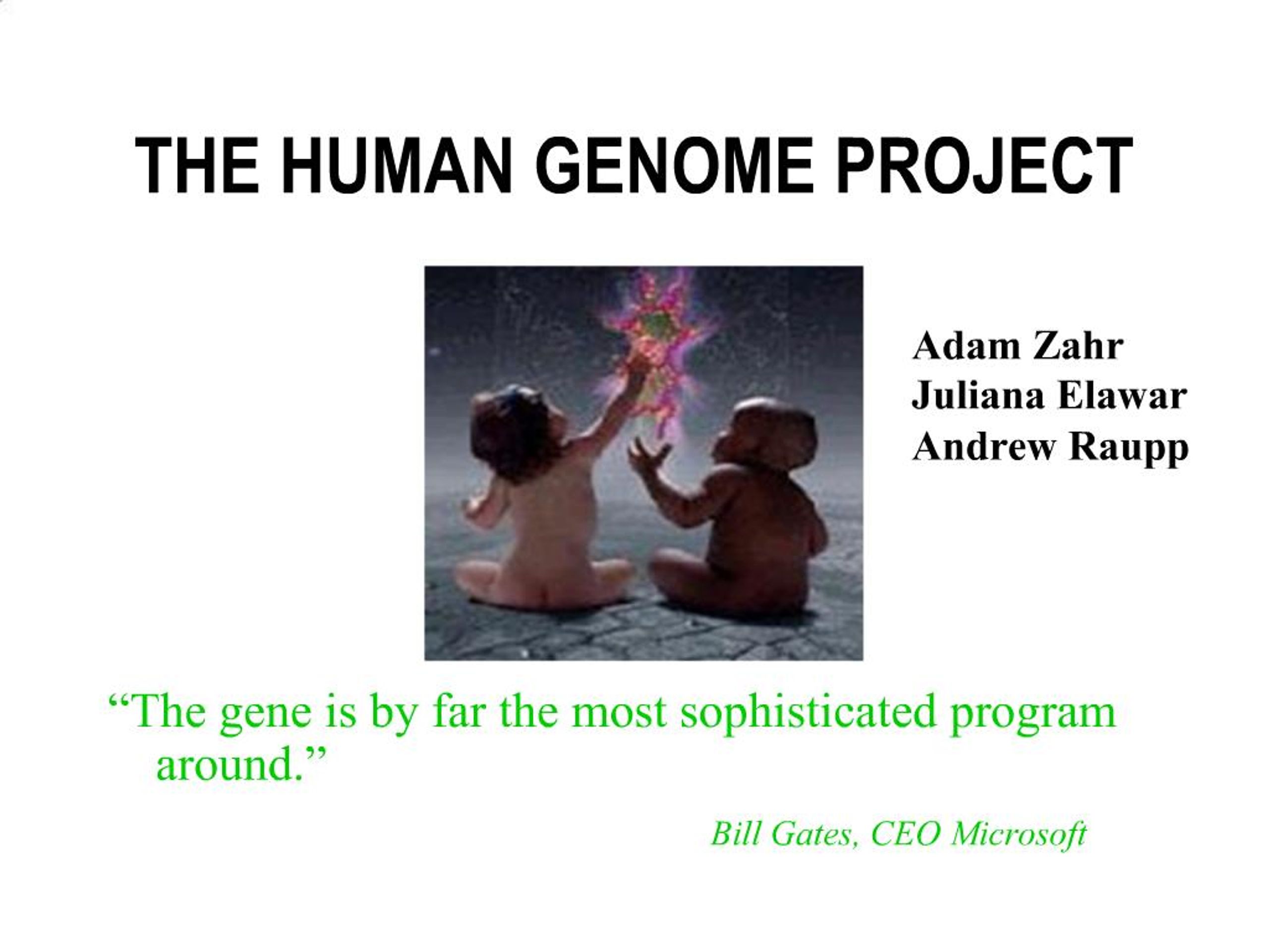PPT - THE HUMAN GENOME PROJECT PowerPoint Presentation, free download ...