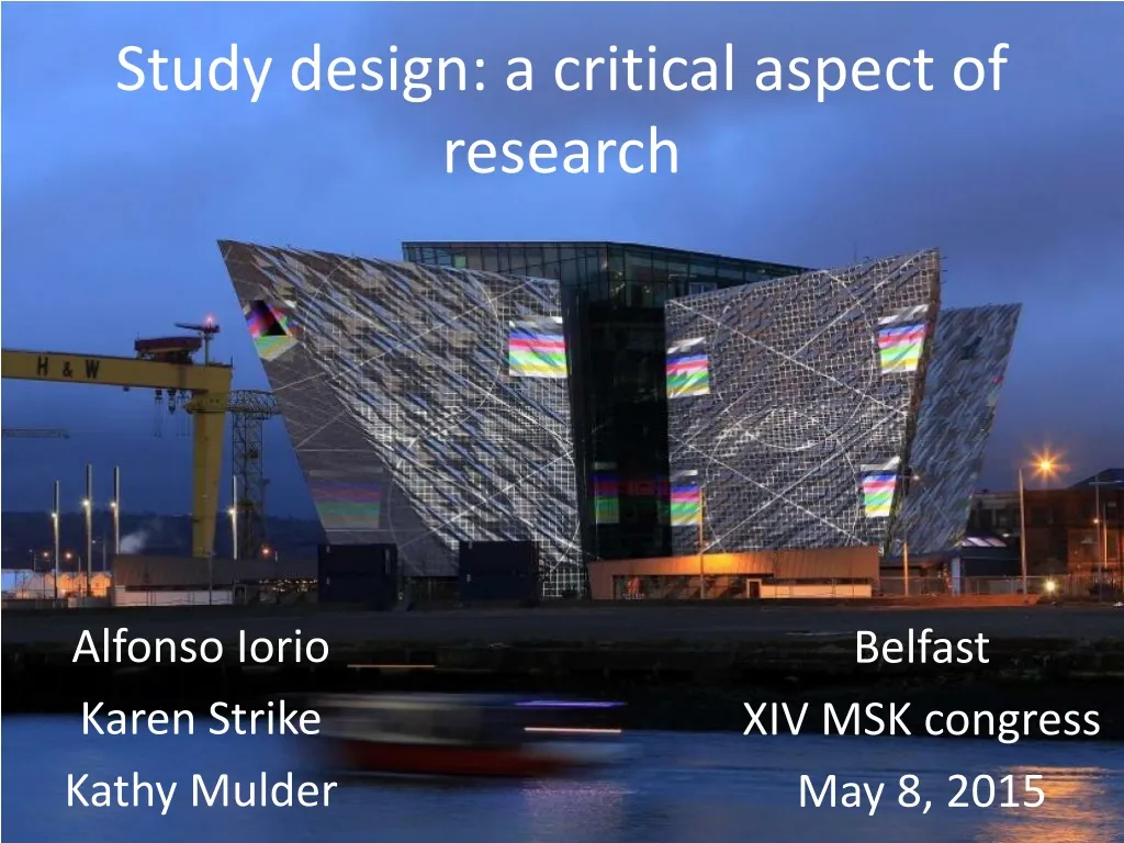 study design a critical aspect of research