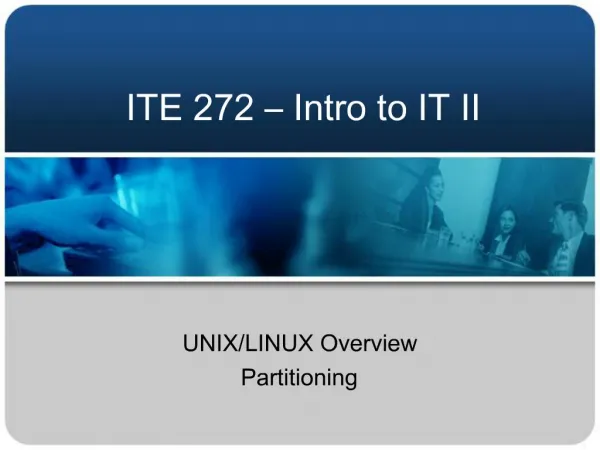 ITE 272 Intro to IT II