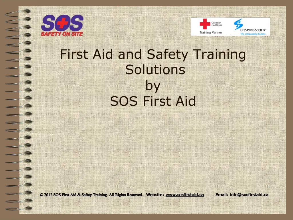 first aid and safety training solutions by sos first aid