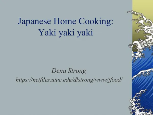 Japanese Home Cooking: Yaki yaki yaki