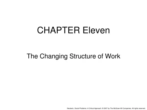 CHAPTER Eleven