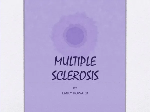 MULTIPLE SCLEROSIS