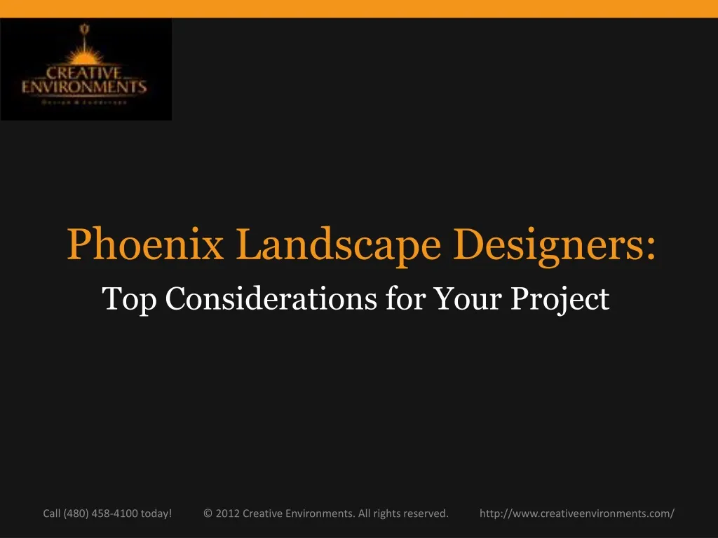 phoenix landscape designers