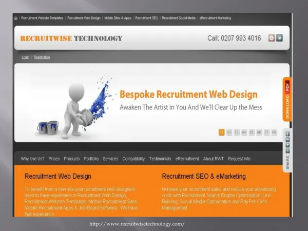 Recruitment Web Design