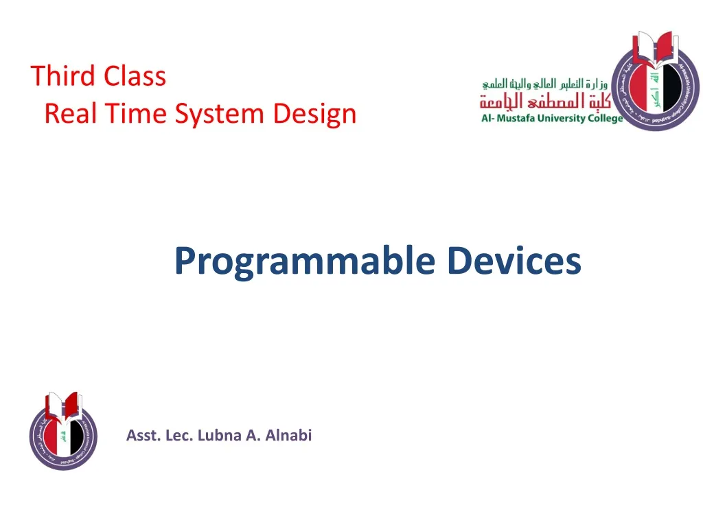 third class real time system design