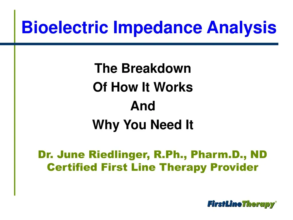 bioelectric impedance analysis