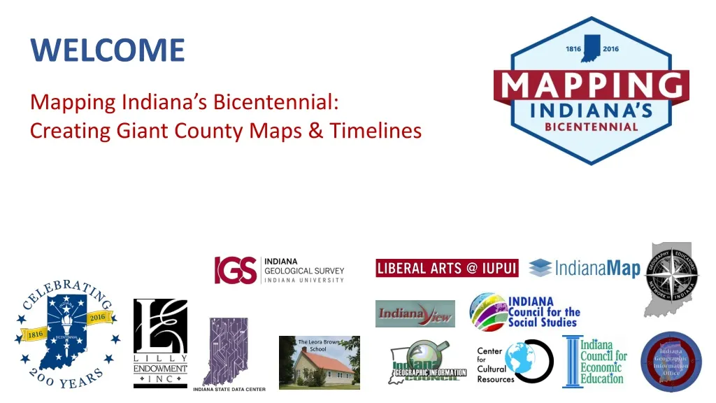 welcome mapping indiana s bicentennial creating
