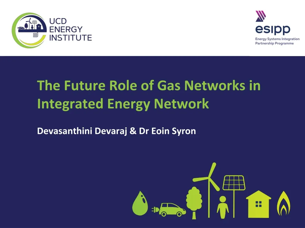 the future role of gas networks in integrated