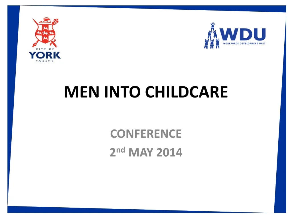 men into childcare
