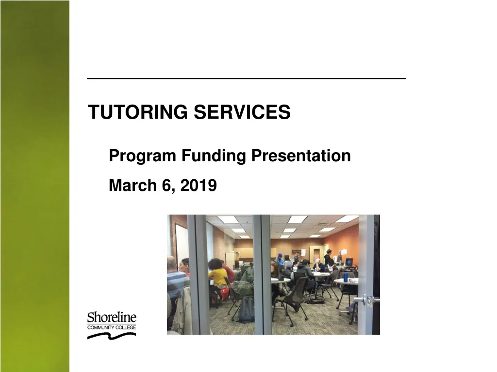 tutoring services