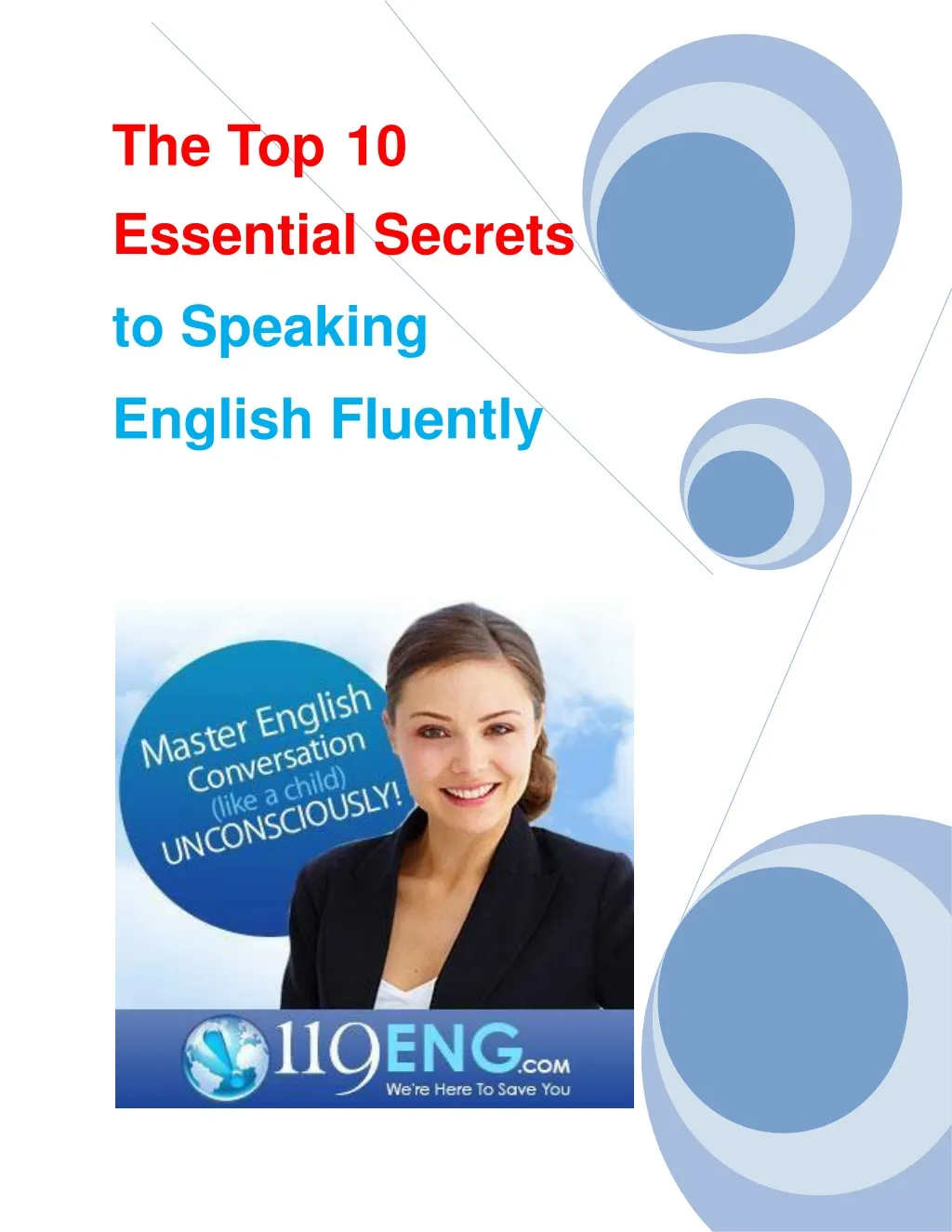 the top 10 essential s e crets to speaking
